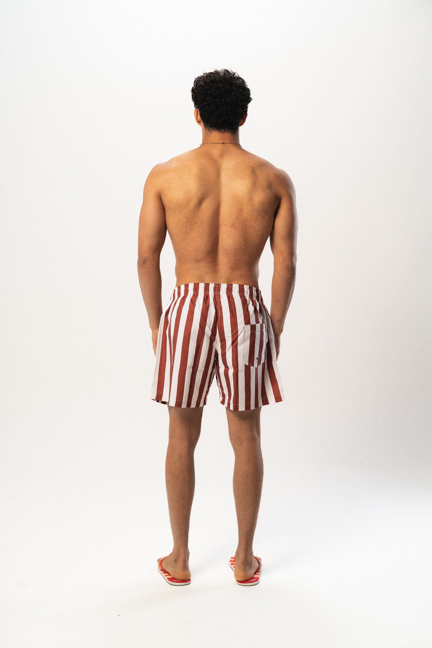 Cabana Stripe Swimshorts