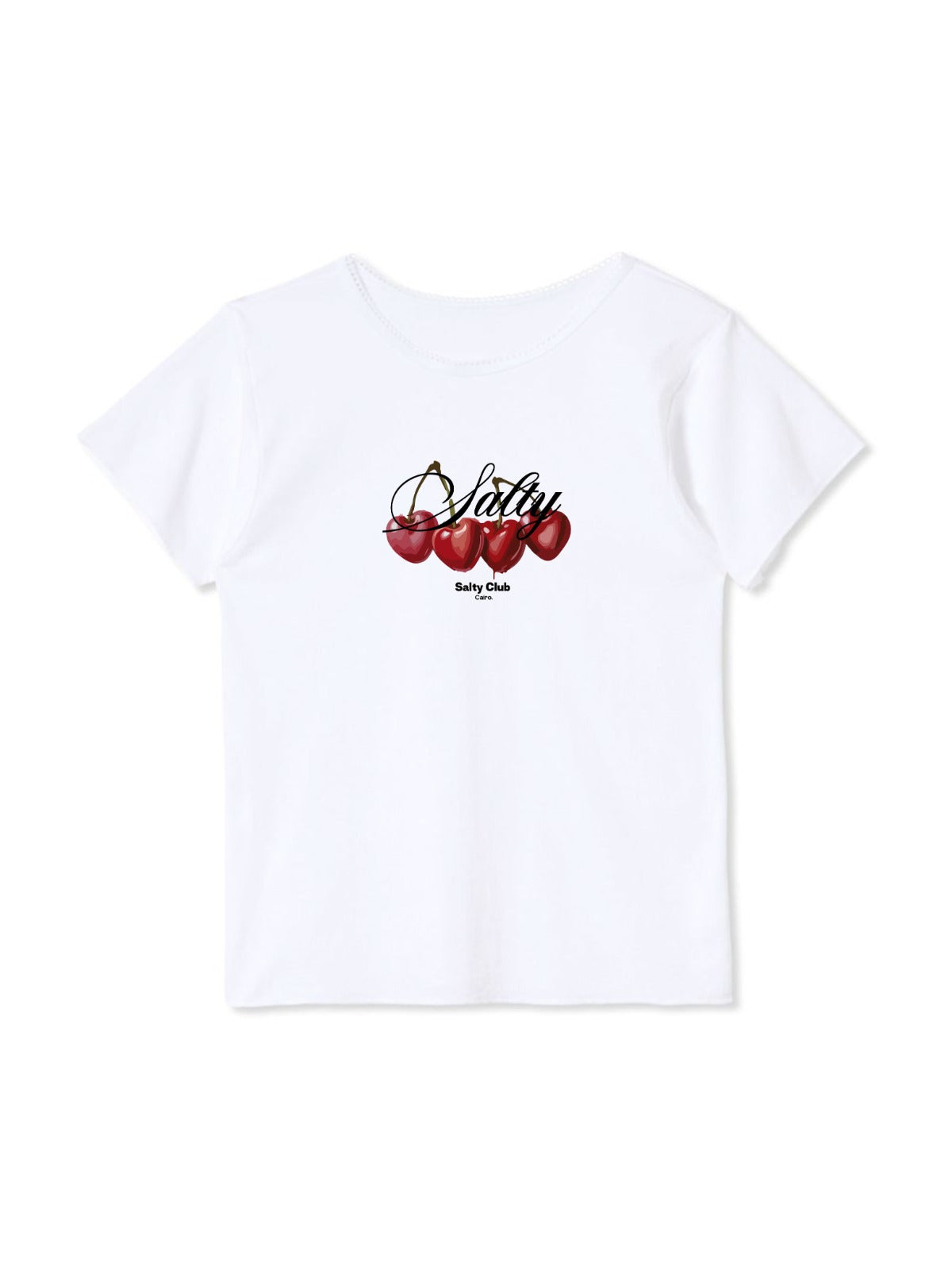 Cocktails baby tee (PRE-ORDER)