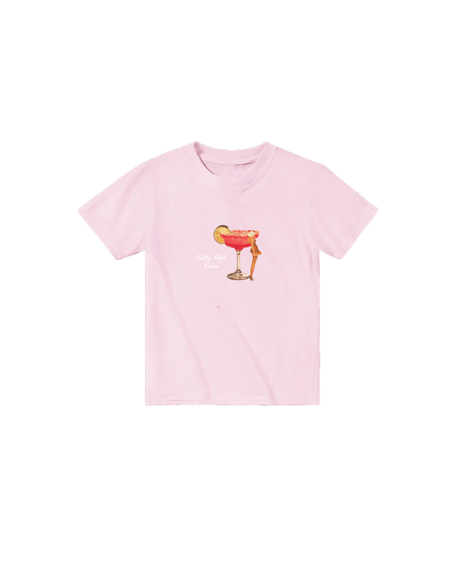Cocktails baby tee (PRE-ORDER)